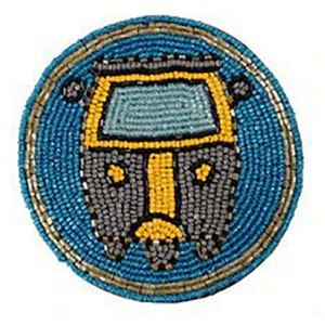 Luxury Crystal <b>Beaded</b> Cup <b>Coasters</b> Durable for Special Occasions Decor Gift Idea for Promotions - Product Image 1