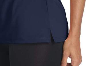 T-shirts décontractés pour femmes, respirants, de qualité supérieure, coupe ajustée, couleur personnalisable, en tissu Oxford 100 % coton pour col, faible MOQ - Product Image 3
