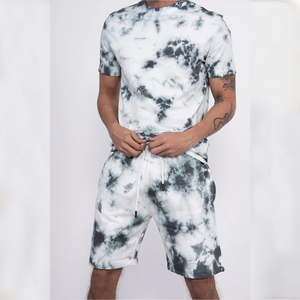 Ensembles d'été pour hommes : T-shirts à manches courtes et shorts amples – Tenues décontractées deux pièces fines et respirantes - Product Image 4