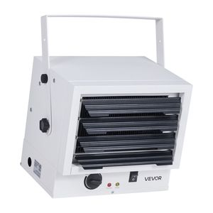 Chauffage électrique de garage 5000 W mural/plafond avec protection contre la surchauffe pour 2 voitures, 3 angles réglables pour une optimisation optimale de l'espace de travail - Product Image 1