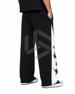 Custom Men's Straight Drawstring Sweatpants | Oversized Streetwear <b>Track</b> Pants | Premium Cotton Blend Joggers | OEM - Product Image 3