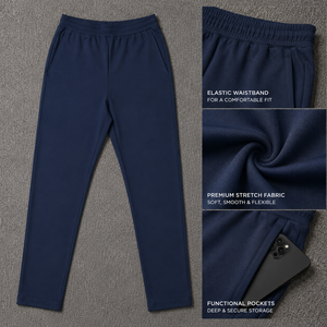 Pantalon de jogging de golf pour homme, extensible, performant, séchage rapide, vêtements de golf athlétiques, pantalon de sport avec logo personnalisé - Product Image 5