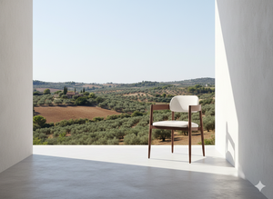 เก้าอี้รับประทานอาหารกลางแจ้ง Verno Modern Teak สำหรับตกแต่งสวน ร้านอาหาร และระเบียงโรงแรม - Product Image 4