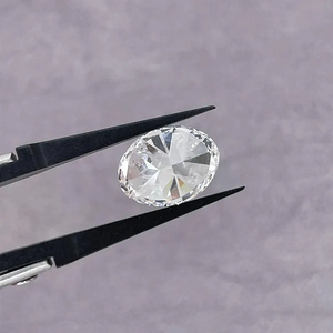 Diamant ovale de luxe cultivé en laboratoire, 1 carat, couleur D VS1, certifié, diamant non monté, adapté aux fabricants de bijoux de fiançailles et aux grossistes. - Product Image 3