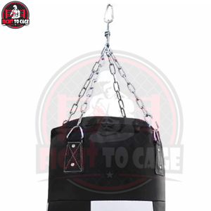 Saco de Boxeo de Cuero Negro y Blanco Duradero para Uppercut, Relleno de EPE de Alta Resistencia, Ecológico y Personalizable, Venta al por Mayor - Product Image 5