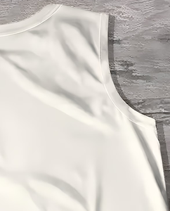 Ensemble décontracté d'été pour homme : débardeur sans manches et short imprimé 100 % coton, léger et respirant, idéal pour les vacances à la plage - Product Image 6