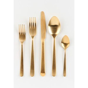 Ensemble de couverts en acier inoxydable de luxe avec finition miroir, résistant à la rouille, design moderne pour la maison, les mariages et la restauration - Product Image 4