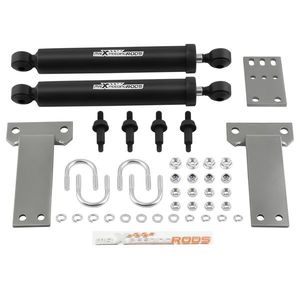 For Ford F250 350 Super Duty 4WD 2000 05 for Ford Excursion Dual Steering Stabilizer Links - Product Image 1