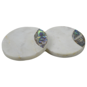 แผ่นรองแก้วหินอ่อนคุณภาพสูงรูปทรงแปดเหลี่ยมสำหรับตกแต่งโต๊ะและดีไซน์ทันสมัย พร้อมรับออกแบบตามสั่ง - Product Image 4