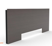 Cabecero de Cama Tamaño Completo, Certificado CARB P2, Grado E0, MDF, Acabado HPL LPL, Banda de Borde a Juego, Herrajes para Marcos de Cama de Motel - Product Image 4