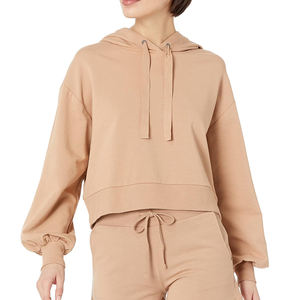 เสื้อฮู้ดดี้โอเวอร์ไซส์สำหรับผู้หญิง ผ้าฝ้ายฟลีซแบบสั่งทำได้ สวมใส่สบายๆ สไตล์สตรีทแฟชั่น ยูนิเซ็กซ์ ระบายอากาศได้ดี แห้งเร็ว - Product Image 1