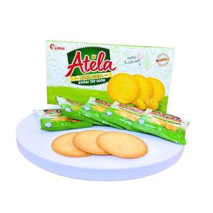 Crackers croustillants à la pomme de terre HALAL ISO ATELA 150G Goût salé sucré Emballage en sachet Boîte Produit de grande consommation Vietnam Bon prix - Product Image 1