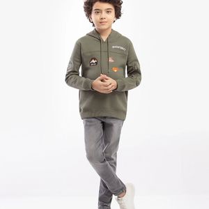 Sudaderas con Capucha Estampadas para Niños, Sudadera con Capucha Personalizada para Niños, Ropa Casual Urbana para Uso Diario - Product Image 2