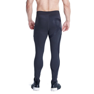 Leggings de sport pour hommes en spandex de haute qualité, leggings de compression pour hommes, leggings de musculation MMA - Product Image 3