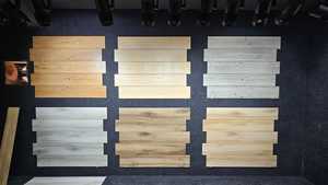 Carreaux de porcelaine mate imitation bois 200x1200mm, texture bois massif rustique, carreaux muraux et de sol pour salon - Product Image 4