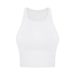 Eco-Friendly Breathable Polyester/Cotton Knitted Fabric <b>Feather</b> New Best Quality High Quality Women's Tank <b>Top</b> Custom Logo - Product Image 5
