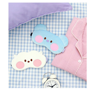 แผ่นปิดตาสำหรับนอนหลับลายตัวละครมินินิ BTS BT21 - อุปกรณ์เสริม K-POP ของแท้ - Product Image 5