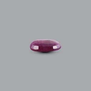 7.45 Carat Oval Cabochon African Ruby Loose Gemstone for Fine Jewelry - Product Image 3
