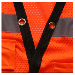 Modern Construction Breathable Safety Wear Men Hi Vis <b>Working</b> Vest Bright Fabric Comfortable Fit <b>Waterproof</b> Reliable Protection - Product Image 3