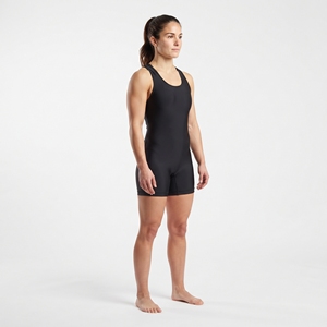 Débardeur de lutte noir sans manches pour femme, respirant, maillot d'entraînement sportif, vêtement de lutte athlétique - Product Image 4