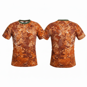 เสื้อยืดพิมพ์ลายตามสั่ง แขนสั้น คอกลม ระบายอากาศได้ดี เสื้อยืดลำลองน้ำหนักเบา เสื้อผ้ากีฬากลางแจ้ง - Product Image 2