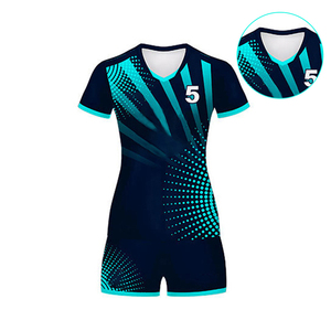 Latest Design <b>Volleyball</b> Uniform Practice Wear Solid Color <b>Volleyball</b> Uniform Custom Name And Number <b>Volleyball</b> Jersey Kits - Product Image 6