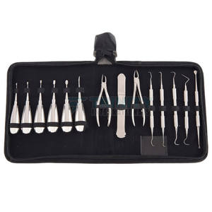 Juegos de Instrumentos Dentales de Alta Calidad, Fabricados Profesionalmente en Acero Inoxidable, Fuente de Alimentación Manual, Venta en Línea - Product Image 1