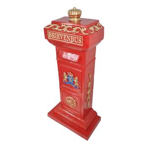 Ground Mount Metal Post <b>Box</b> Luxury ER Post Letter <b>Box</b> For Event Supplies Red Coated Weatherproof Affordable Price - Product Image 5