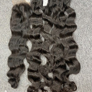 Cabello Ondulado Vietnamita Natural Remy Virgen 1B de Alta Longitud, Tejido Profesional a Máquina con Doble Trama, Todos los Colores - Product Image 4