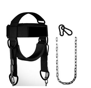 Adjustable <b>Head</b> For Gym Neck Strength <b>Training</b> Heavy Duty Soft Padded <b>Head</b> & Chin Strap For Muscle Development - Product Image 6