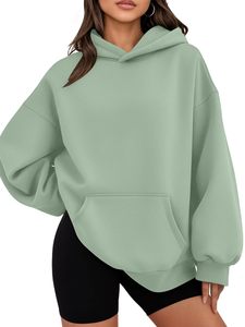 Sudadera con Capucha Extra Grande de Primera Calidad para Adultos, Sudadera para Mujer, Diseño Personalizado, Sudadera Extra Grande para Mujer, Antiencogimiento, Deportiva - Product Image 2