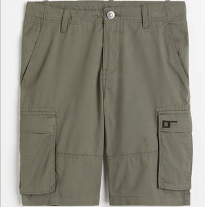 Pantalones Cortos Bermuda de Algodón Rosa de 220g con Logotipo Frontal para Hombre, Cintura Media, Elásticos, Casuales, de Color Sólido, Tejidos, Transpirables, con Bolsillos - Product Image 4
