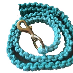 OMBRE ROPE DOG <b>LEASH</b> SUPPLIER MACRAME HANDWOVEN DOG <b>LEASH</b> 4FT - Product Image 1