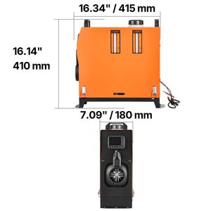 Riscaldatore ad Aria Diesel 8 kW DC12 24V, Riscaldamento Rapido, Controllo Remoto, Bassa Rumorosità, Display Digitale, Apparecchio Elettrico per Auto - Product Image 3