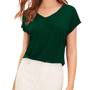 Camisetas de Invierno para Mujer, Extra Grandes, de Felpa Ecológica, Diseño Personalizado, Alta Calidad, 100% Algodón, Antiarrugas, Transpirables - Product Image 5