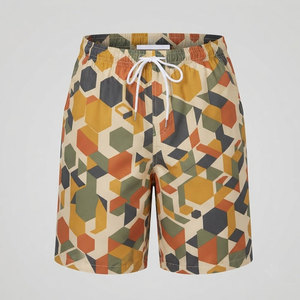 Shorts de sport personnalisés pour équipes, en toile unie décontractée, avec impression numérique par sublimation et logo personnalisé pour l'entraînement de football - Product Image 1