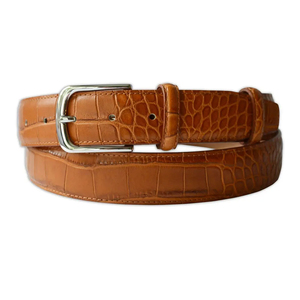 Cinturón Clásico Vintage de Cuero Vacuno para Hombre, Cinturón Casual de Cuero Genuino, Nuevas Hebillas de Acero, Logotipo Personalizado Impreso OEM, Alta Resistencia - Product Image 2