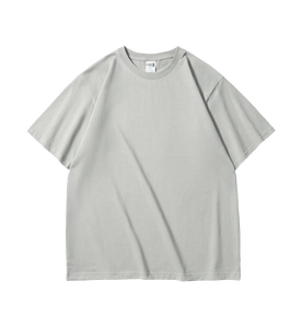 Camisetas Básicas para Hombre de 240 GSM, 100% Algodón, Cuello Redondo, Manga Corta, Logotipo Personalizado con Impresión Puff, Talla Estadounidense, Corte Regular - Product Image 2