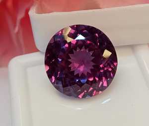 Natural Purple <b>Alexandrite</b> Loose Gemstone IGI Certified Round Brilliant Cut June Birthstone Premium Quality Jewelry Gem - Product Image 5