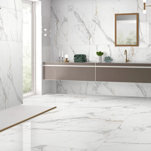 Azulejos de Porcelana Brillante de Lujo ACCENTS, 120x180cm, 9mm de Grosor, Resistentes al Ácido, Tecnología de Esmalte Digital para Dormitorio, Sala de Estar, Estilo Moderno - Product Image 1