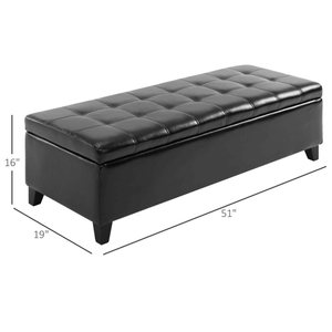 Storage Ottoman Stylish Stool with Hidden Storage Space - Product Image 2