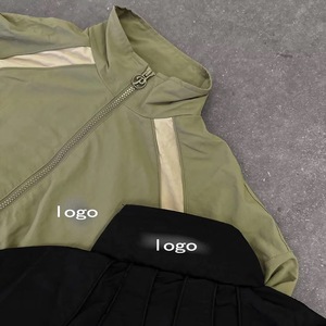 ชุดวอร์มแบบ unisex สีสันตัดกัน แขนยาว กางเกงลำลองรูดเชือก มีกระเป๋าข้าง เหมาะสำหรับใส่ในฤดูใบไม้ร่วง ทรงปกติ ผลิตจากผ้าโพลีเอสเตอร์ผสมฝ้าย - Product Image 5