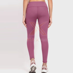Pantalon de yoga pour femme, nouvelle collection, taille mi-haute élastique, couleur unie, longueur intégrale, matière écologique, respirante et durable, offre spéciale - Product Image 2