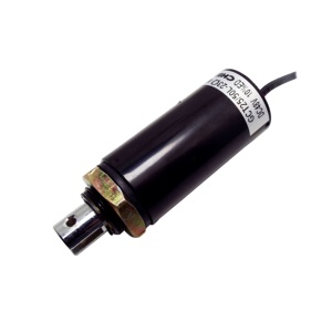 CHEO1-25/50l menyesuaikan DC 12V /<span class=keywords><strong>24V</strong></span> bingkai terbuka tarik solenoid linear Solenoid elektromagnet Tubular - Product Image 1