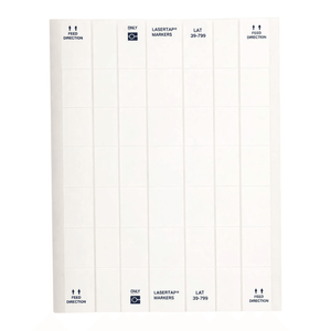 Étiquettes autocollantes en tissu nylon durable Brady LaserTab pour impression laser et identification industrielle - Product Image 3