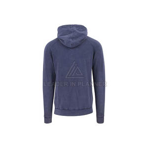 Sweats à capuche délavés à l'acide pour hommes, séchage rapide, respirants, basiques, impression de logo personnalisée, haute qualité, prix bas. - Product Image 5