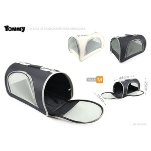 Bolsa de transporte Yommy para mascotas, tamaño L, con ventana de malla, para perros y gatos - Product Image 2