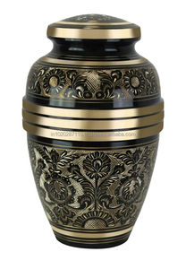 โกศทองเหลืองสำหรับผู้ใหญ่สำหรับรำลึกถึงครอบครัวพร้อมขัดเงาโบราณ - Product Image 3