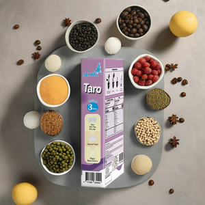 Té de burbujas de taro con perlas de tapioca - Product Image 2