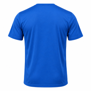 เสื้อยืดคอเต่าแขนสั้นผู้ชาย ผ้าโพลีเอสเตอร์ 100% สกรีนโลโก้ สีตามสั่ง พิมพ์ลายดิจิตอล ซับลิเมชั่น ป้องกันรอยยับ - Product Image 3